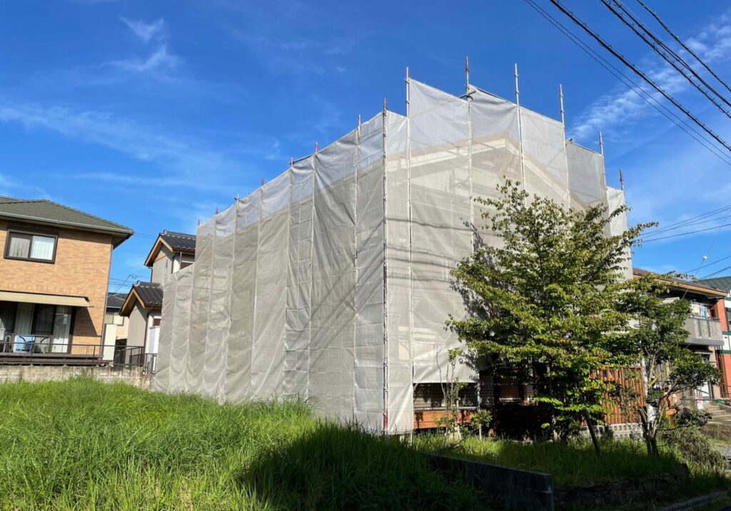 三重県 四日市市 鳶工事 足場工事 改修足場 解体養生足場 吊り足場 新築足場 プラント足場 仮囲い工事 鈴鹿市 桑名市